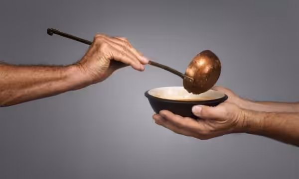 Offering a Bowl of Soup