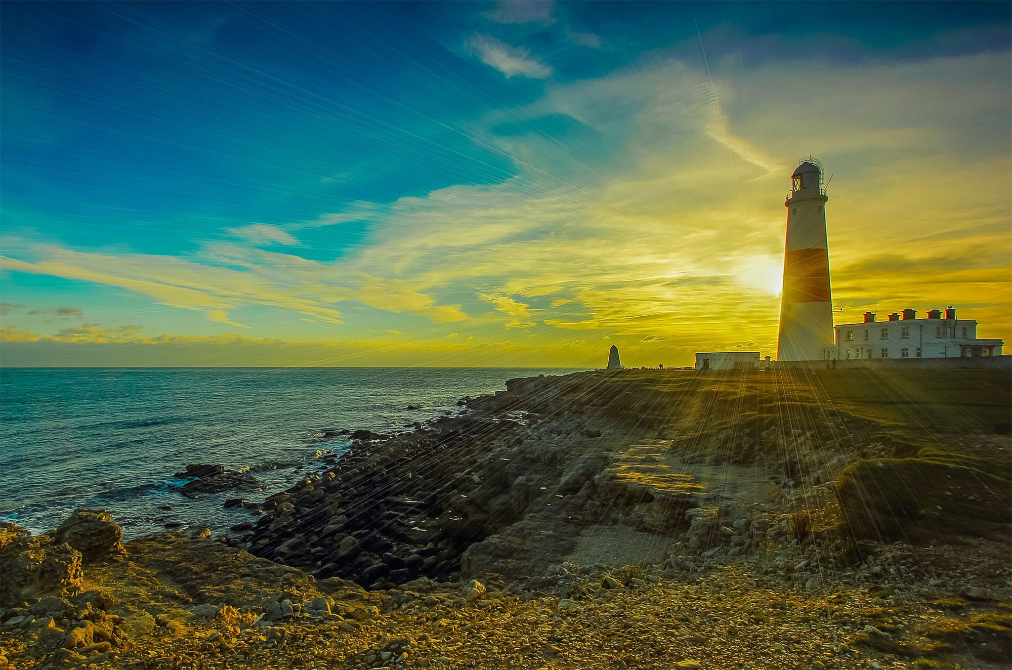 True Hope - Lighthouse at Sunrise