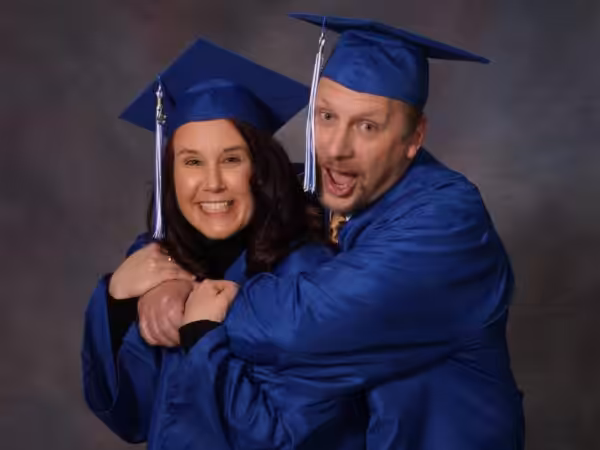 Chris and Lisa Cree Graduation