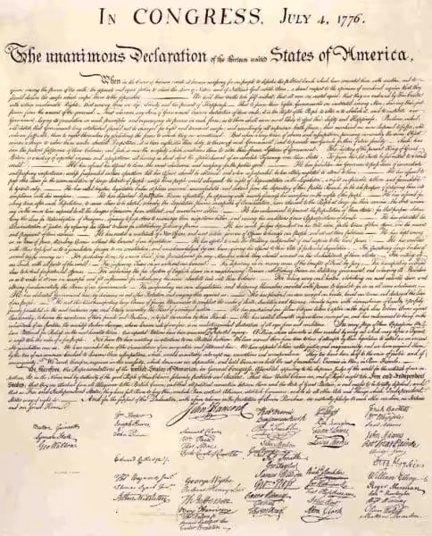 Declaration of Independence