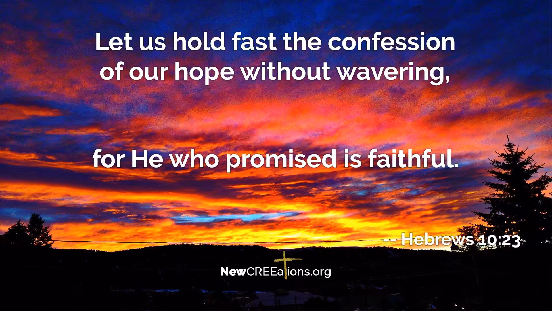 Hebrews 10:23