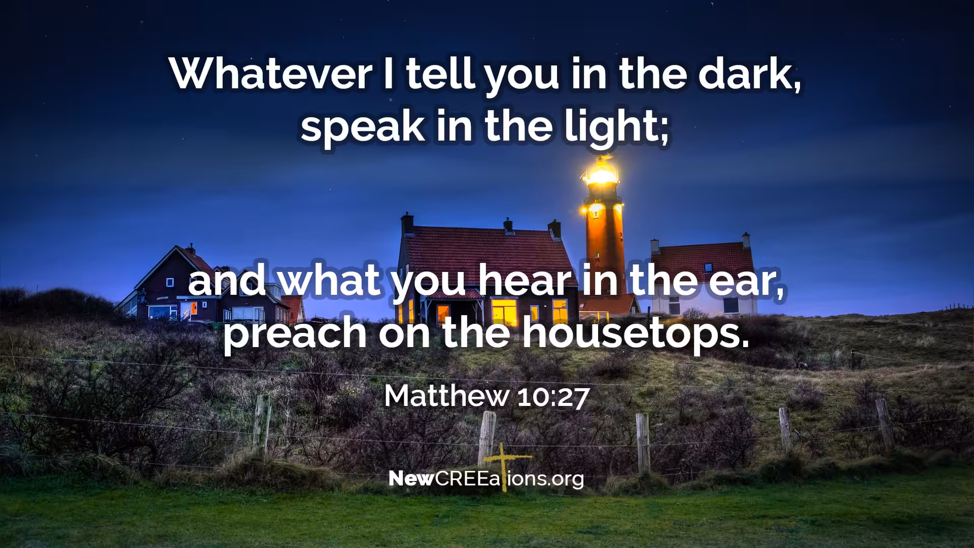 Matthew 10:27