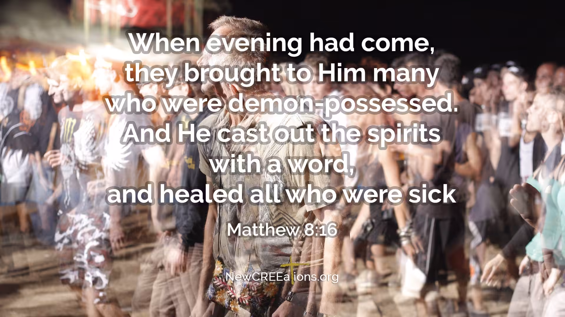 Matthew 8:16
